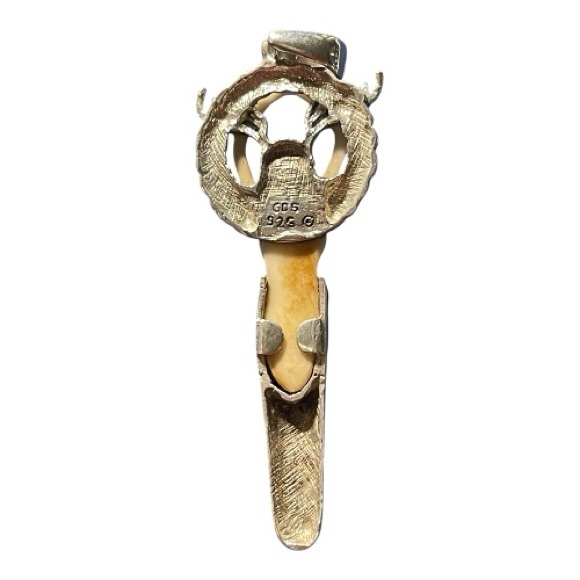 Gryphon’s Moon Sterling Silver Forest Goddess Pendant - Picture 2 of 3